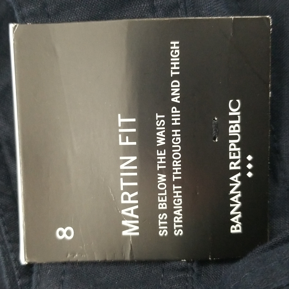 Banana Republic Navy Pants with drawstring - Picture 10 of 12